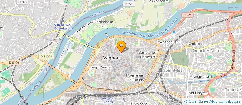 localisation de l'entreprise OPTIQUE JACOMACCI à AVIGNON