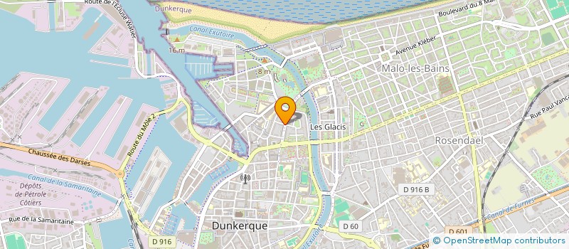 localisation de l'entreprise OPTIQUE JENDRYSIK à DUNKERQUE