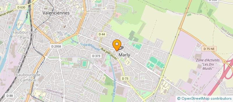 localisation de l'entreprise OPTIQUE JULIEN DEVELOPPEMENT  MARLY