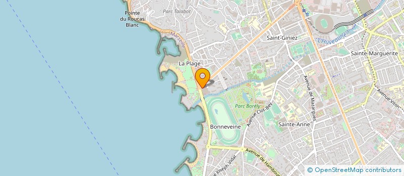 localisation de l'entreprise OPTIQUE LAPLANE à MARSEILLE