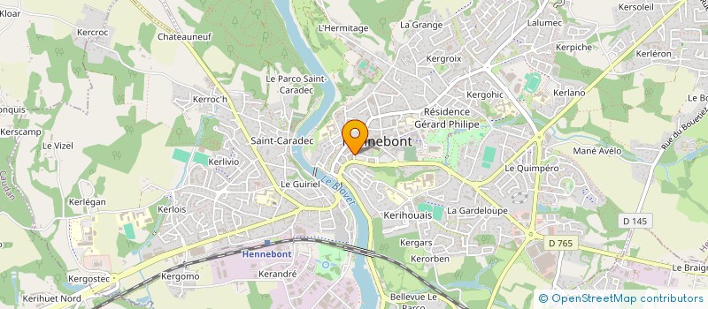 localisation de l'entreprise OPTIQUE LE PICOT à HENNEBONT