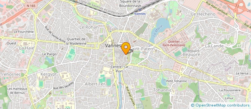 localisation de l'entreprise OPTIQUE LEA à VANNES