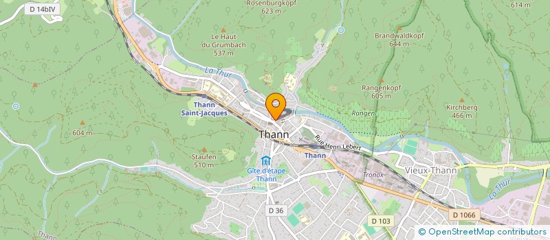 localisation de l'entreprise OPTIQUE MARINO à THANN