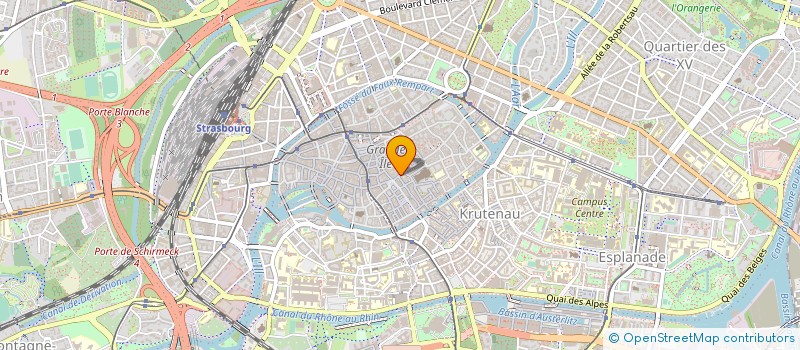 localisation de l'entreprise OPTIQUE MARMET JACQUES à STRASBOURG