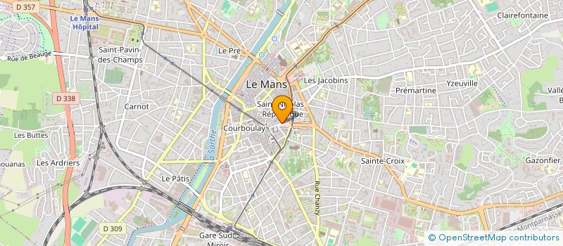 localisation de l'entreprise OPTIQUE MARTINO à LE MANS