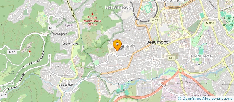 localisation de l'entreprise OPTIQUE MAUBEUGE  BEAUMONT