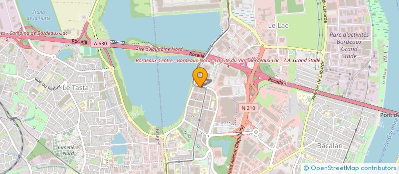 localisation de l'entreprise OPTIQUE MAUCORT à BORDEAUX