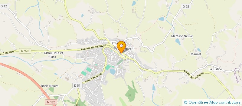 localisation de l'entreprise OPTIQUE MEDICALE à PUYLAURENS