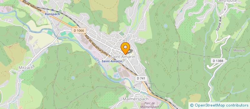 localisation de l'entreprise OPTIQUE MEDICALE DE LA VALLEE à FELLERING