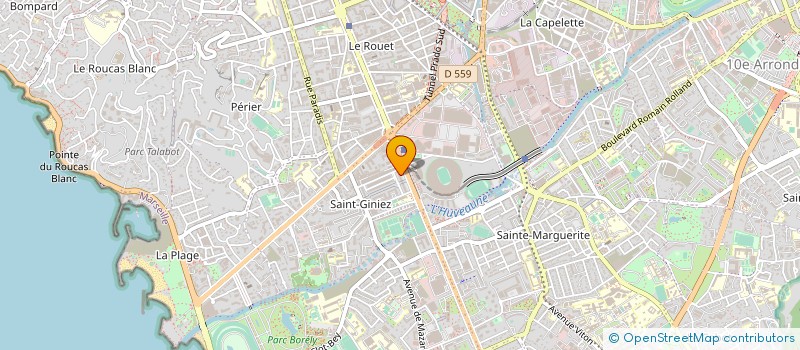 localisation de l'entreprise OPTIQUE MICHELET à MARSEILLE