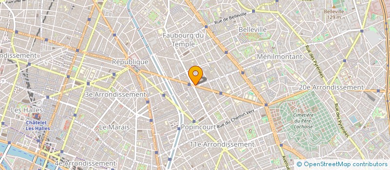 localisation de l'entreprise OPTIQUE MICKAEL à PARIS
