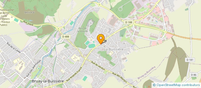 localisation de l'entreprise OPTIQUE MM à BRUAY-LA-BUISSIERE