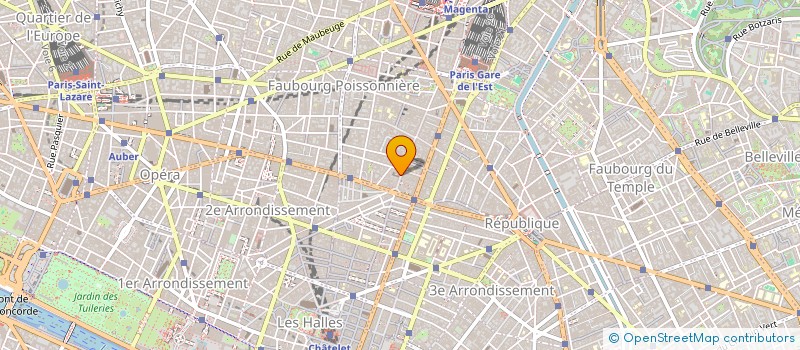 localisation de l'entreprise OPTIQUE MVT  PARIS