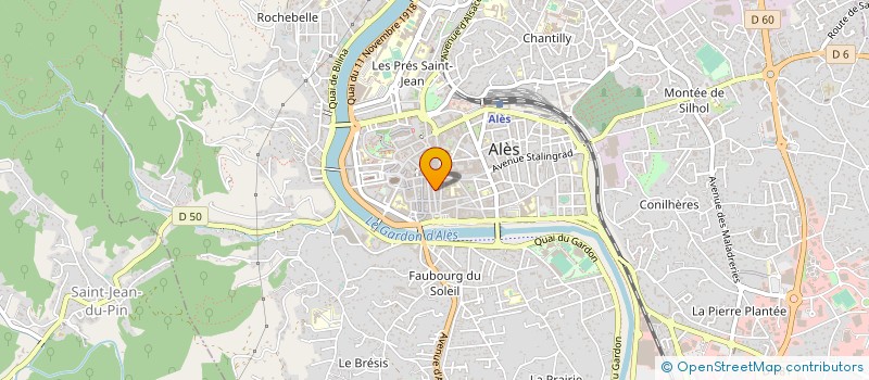 localisation de l'entreprise OPTIQUE NEW PRICE à ALES