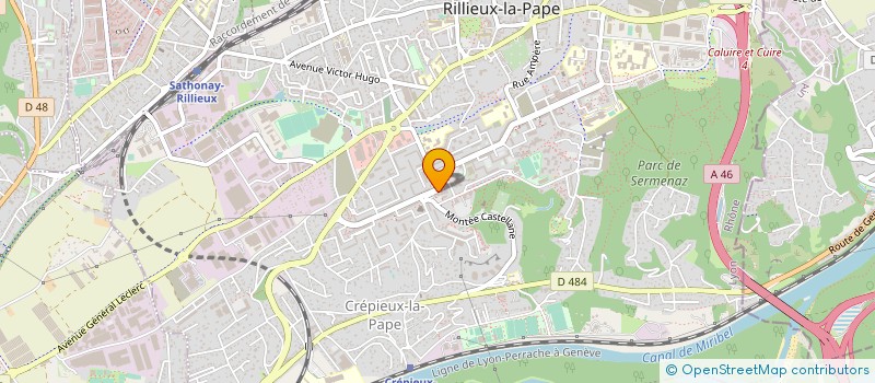 localisation de l'entreprise OPTIQUE NIKITINE à RILLIEUX-LA-PAPE