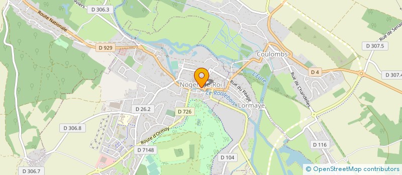 localisation de l'entreprise OPTIQUE NOGENTAISE à NOGENT-LE-ROI