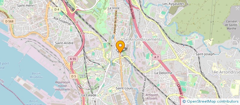 localisation de l'entreprise OPTIQUE NORD à MARSEILLE
