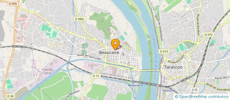 localisation de l'entreprise OPTIQUE NOSTRA à BEAUCAIRE