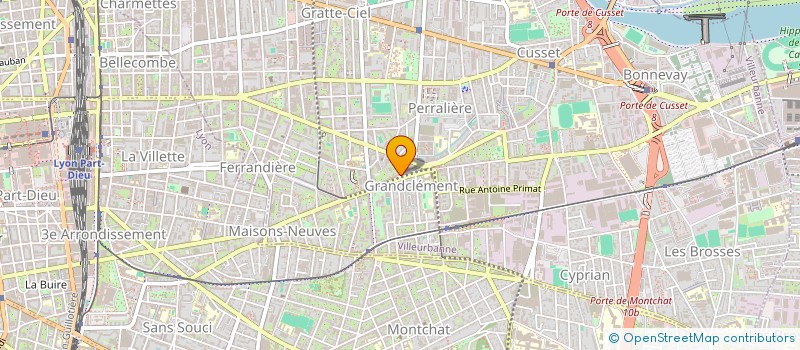 localisation de l'entreprise OPTIQUE ONLINE à VILLEURBANNE