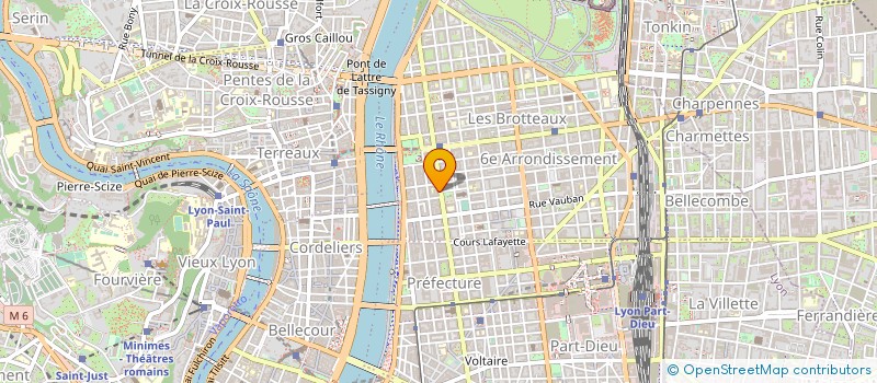 localisation de l'entreprise OPTIQUE PATOU à LYON