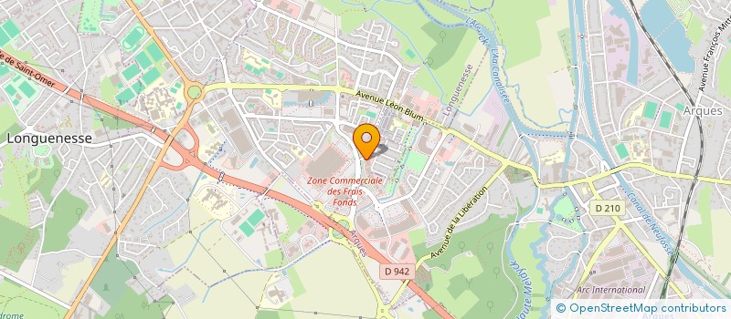 localisation de l'entreprise OPTIQUE PETITPREZ LONGUENESSE  LONGUENESSE