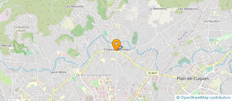 localisation de l'entreprise OPTIQUE PHILIPPE VAILLANT à MARSEILLE