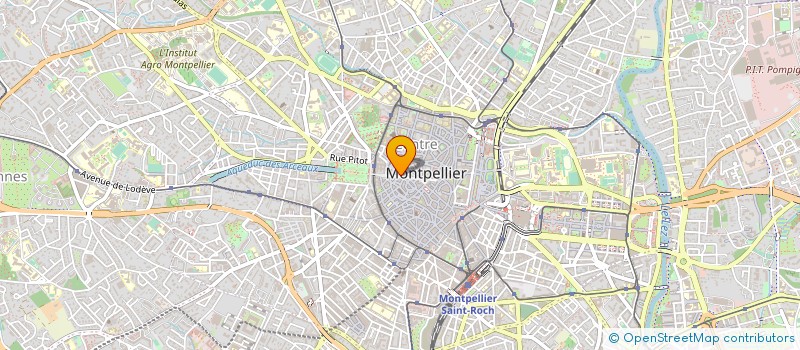 localisation de l'entreprise OPTIQUE PHILIPPOT à MONTPELLIER