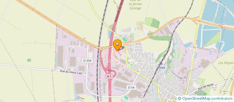 localisation de l'entreprise OPTIQUE PICART à ROYE