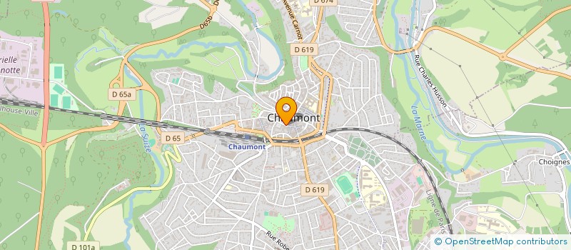 localisation de l'entreprise OPTIQUE PIOT à CHAUMONT