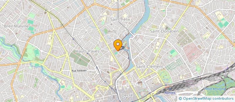 localisation de l'entreprise OPTIQUE PIRON à NANTES