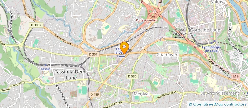 localisation de l'entreprise OPTIQUE POIGNANT  CRAPONNE