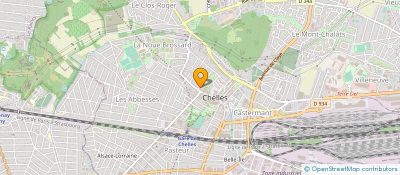 localisation de l'entreprise OPTIQUE PUEL à CHELLES