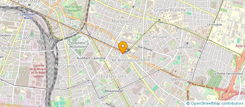 localisation de l'entreprise OPTIQUE RAZY à LYON