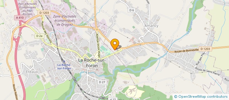 localisation de l'entreprise OPTIQUE ROCHOISE à AMANCY