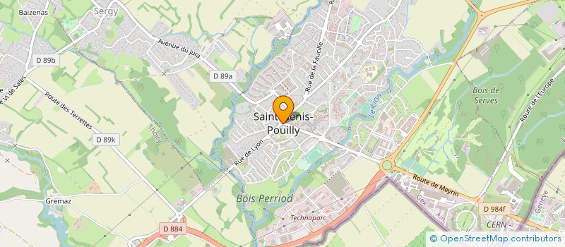localisation de l'entreprise OPTIQUE ROYDOR ET COMPAGNIE à SAINT-GENIS-POUILLY