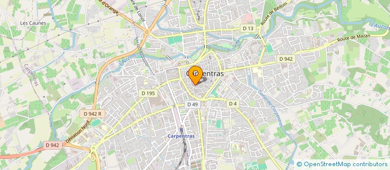 localisation de l'entreprise OPTIQUE SAINT SIFFREIN à CARPENTRAS