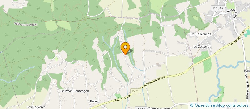 localisation de l'entreprise OPTIQUE SALAISE SUR SANNE  SEVRIER