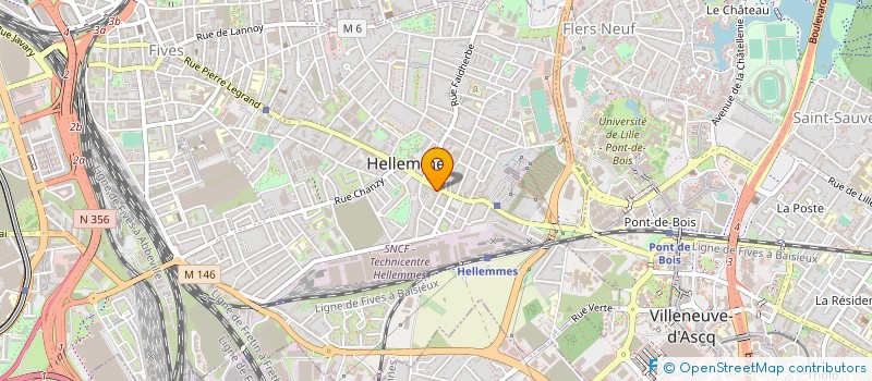 localisation de l'entreprise OPTIQUE SALENGRO à LILLE