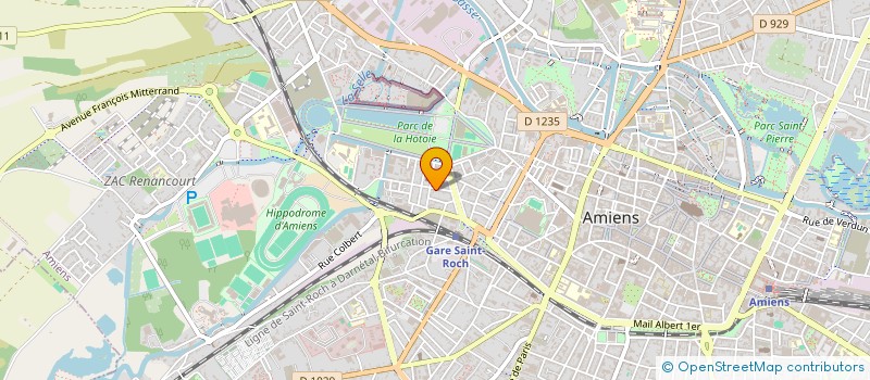 localisation de l'entreprise OPTIQUE SALOUEL à AMIENS