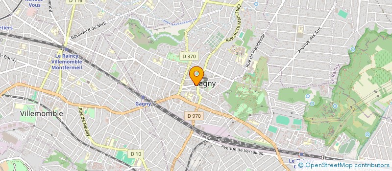 localisation de l'entreprise OPTIQUE SELLES à GAGNY