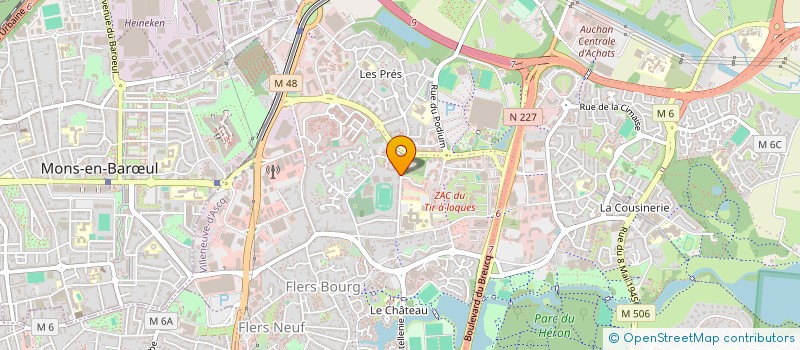 localisation de l'entreprise OPTIQUE SERVICES  VILLENEUVE-D'ASCQ