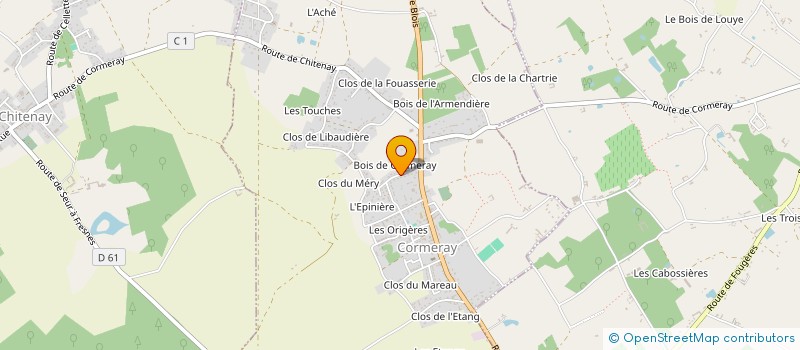localisation de l'entreprise OPTIQUE ST VICTOR à CHAILLES