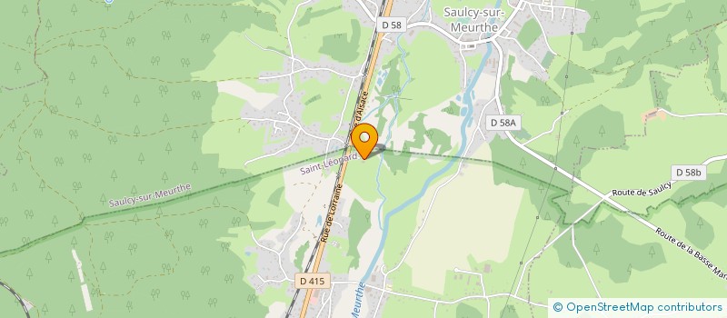 localisation de l'entreprise OPTIQUE STAHL  SAINT-LEONARD