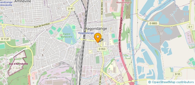 localisation de l'entreprise OPTIQUE TARALL à HAGONDANGE