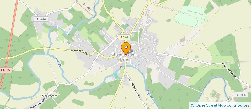 localisation de l'entreprise OPTIQUE TELECOM à CHAUMES-EN-BRIE