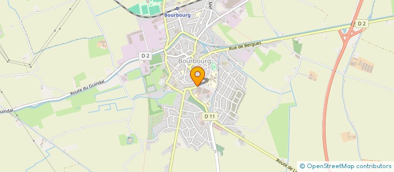 localisation de l'entreprise OPTIQUE TITRAN  BOURBOURG