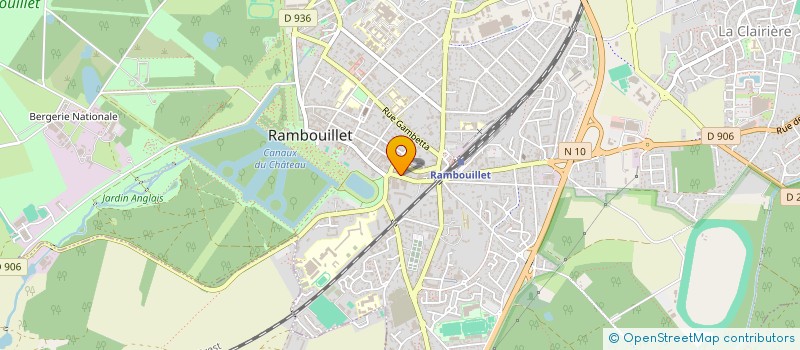 localisation de l'entreprise OPTIQUE YVELINES 33 à RAMBOUILLET