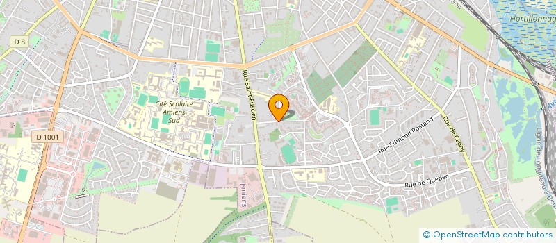 localisation de l'entreprise OPTIQUE ZAMBITO ROLLIN à AMIENS