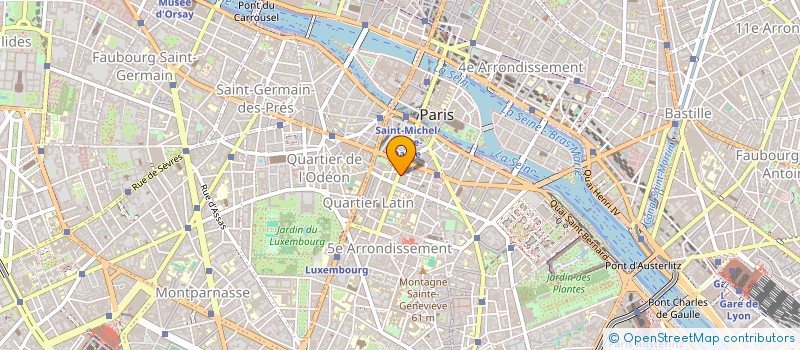 localisation de l'entreprise OPTIQUE ZERO EURO à PARIS