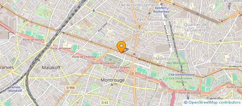 localisation de l'entreprise OPTIRUN à PARIS